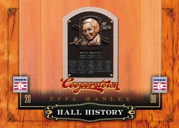 2012 Panini Cooperstown - Hall History #7 Effa Manley Front