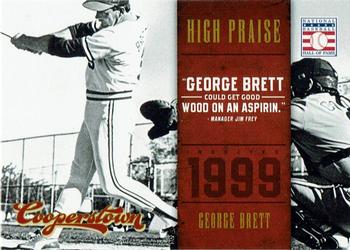 2012 Panini Cooperstown - High Praise #5 George Brett Front