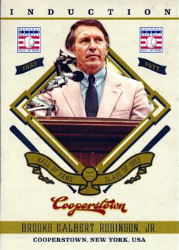 2012 Panini Cooperstown - Induction #21 Brooks Robinson Front