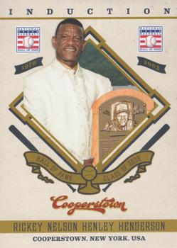2012 Panini Cooperstown - Induction #3 Rickey Henderson Front