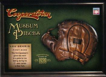 2012 Panini Cooperstown - Museum Pieces #14 Lou Gehrig Front