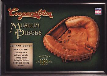 2012 Panini Cooperstown - Museum Pieces #7 Johnny Bench Front