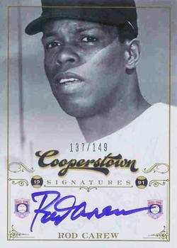2012 Panini Cooperstown - Signatures #HOF-RC Rod Carew Front