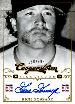 2012 Panini Cooperstown - Signatures #HOF-RG Rich Gossage Front