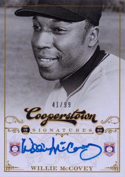 2012 Panini Cooperstown - Signatures #HOF-WM Willie McCovey Front