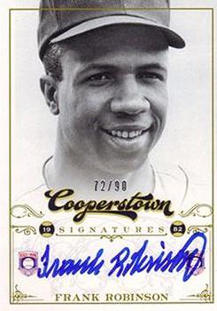 2012 Panini Cooperstown - Signatures #HOF-FR Frank Robinson Front