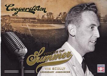 2012 Panini Cooperstown - Voices of Summer #9 Vin Scully Front