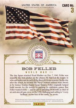 2012 Panini Cooperstown - With Honors #3 Bob Feller Back