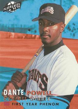 1994-95 Fleer Excel - First Year Phenoms #9 Dante Powell Front