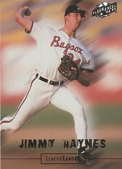1994-95 Fleer Excel - League Leaders #9 Jimmy Haynes Front