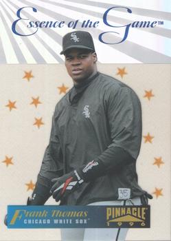 1996 Pinnacle - Essence of the Game #3 Frank Thomas Front