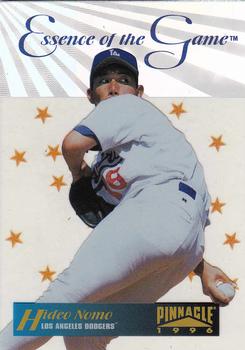 1996 Pinnacle - Essence of the Game #9 Hideo Nomo Front