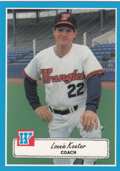 1990 Rock's Dugout Wichita Wranglers #26 Lonnie Keeter Front
