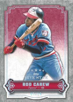 2012 Topps Five Star - Rainbow #73 Rod Carew Front