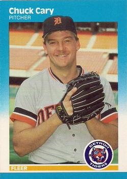 1987 Fleer - Glossy #147 Chuck Cary Front