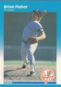 1987 Fleer - Glossy #99 Brian Fisher Front