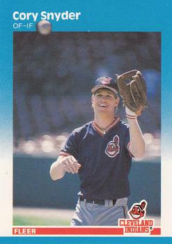 1987 Fleer - Glossy #260 Cory Snyder Front