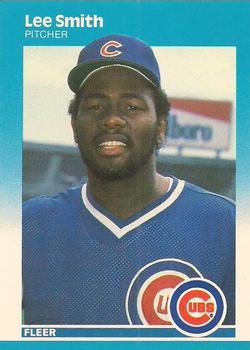 1987 Fleer - Glossy #574 Lee Smith Front