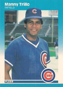 1987 Fleer - Glossy #577 Manny Trillo Front