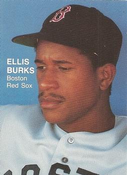 1987 Rookies (Cartoon Back, unlicensed) #9 Ellis Burks Front