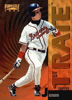 1996 Pinnacle - 1st Rate (First Rate) #4 Chipper Jones Front