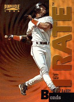 1996 Pinnacle - 1st Rate (First Rate) #9 Barry Bonds Front