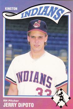 1990 Kinston Indians #1 Jerry DiPoto Front