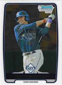 2012 Bowman Draft Picks & Prospects - Chrome Draft Picks #BDPP30 Richie Shaffer Front