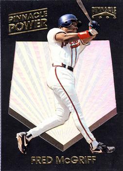 1996 Pinnacle - Pinnacle Power #12 Fred McGriff Front