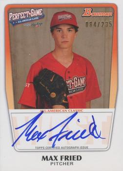 2012 Bowman Draft Picks & Prospects - Perfect Game All-American Classic Autographs #AAC-MF Max Fried Front