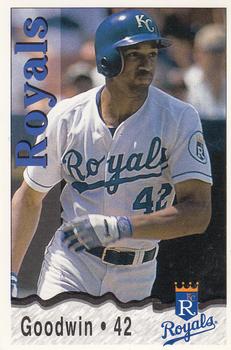 1996 Kansas City Royals Police #NNO Tom Goodwin Front