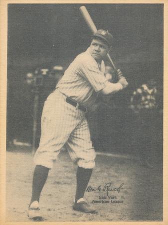 1929 Kashin Publications (R316) #NNO Babe Ruth Front