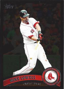 2011 Topps - Black Border #123 Mike Lowell Front