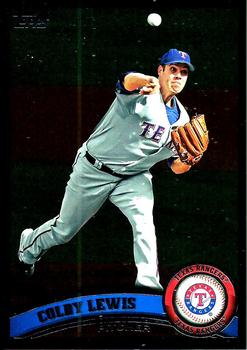 2011 Topps - Black Border #352 Colby Lewis Front