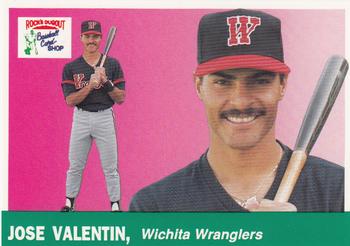 1991 Rock's Dugout Wichita Wranglers #16 Jose Valentin Front