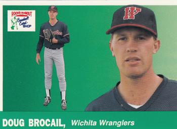 1991 Rock's Dugout Wichita Wranglers #1 Doug Brocail Front