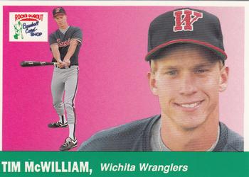 1991 Rock's Dugout Wichita Wranglers #22 Tim McWilliam Front