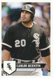 2011 Topps Stickers #48 Carlos Quentin Front