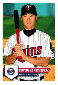 2011 Topps Stickers #87 Tsuyoshi Nishioka Front