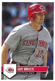 2011 Topps Stickers #198 Jay Bruce Front