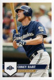 2011 Topps Stickers #216 Corey Hart Front