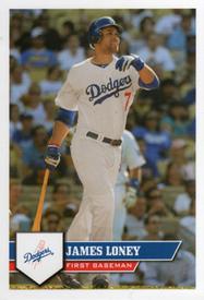 2011 Topps Stickers #265 James Loney Front