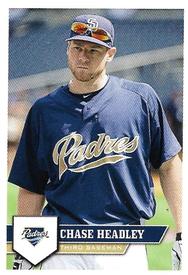2011 Topps Stickers #271 Chase Headley Front
