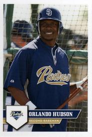 2011 Topps Stickers #273 Orlando Hudson Front