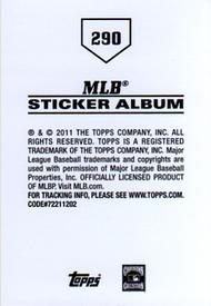 2011 Topps Stickers #290 Mike Schmidt Back