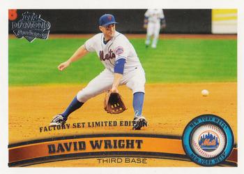 2011 Topps - Diamond Anniversary Limited Edition #15 David Wright Front