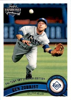 2011 Topps - Diamond Anniversary Limited Edition #27 Ben Zobrist Front
