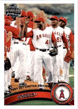 2011 Topps - Diamond Anniversary Limited Edition #49 Los Angeles Angels Front