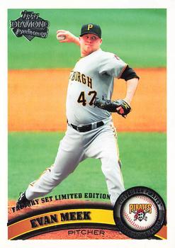 2011 Topps - Diamond Anniversary Limited Edition #125 Evan Meek Front