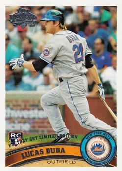 2011 Topps - Diamond Anniversary Limited Edition #129 Lucas Duda Front